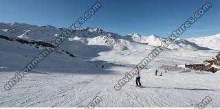 Photo Texture of Background Snowy Mountains